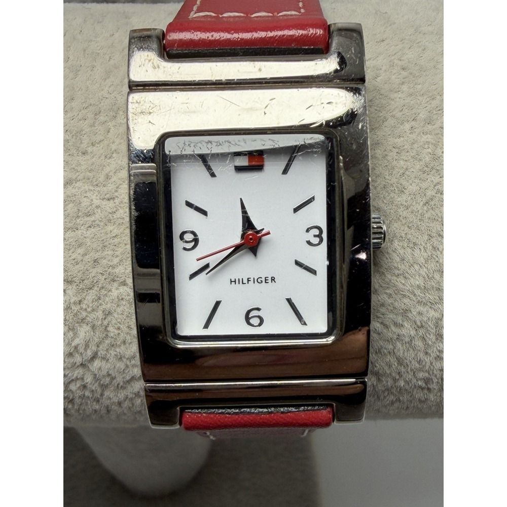 Tommy Hilfiger T00187.1 New Battery‎ Reversible Ladies Tank Watch 20MM 7.25"